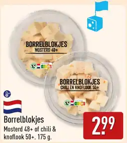 ALDI Borrelblokjes aanbieding