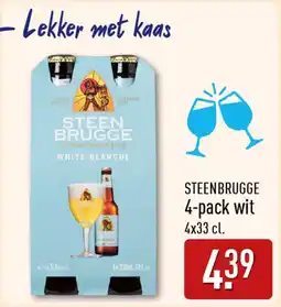 ALDI Steenbrugge 4-pack wit aanbieding