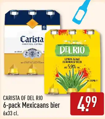 ALDI Carista of del rio 6-pack Mexicaans bier aanbieding