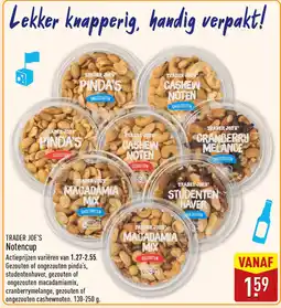 ALDI Trader joe's Notencup aanbieding