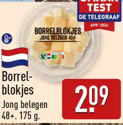 ALDI Borrel- blokjes aanbieding