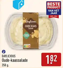 ALDI Daylicious oude kaas salade aanbieding