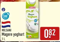ALDI Milsani Magere Yoghurt aanbieding