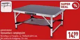 ALDI Adventuridge Opvouwbare campingtafel aanbieding