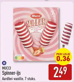 ALDI Mucci Spinner-ijs aanbieding