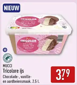 ALDI Mucci Tricolore ijs aanbieding