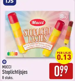 ALDI Mucci Stoplichtijsjes aanbieding