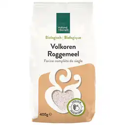 Holland & Barrett 2+1 gratis | Holland & Barrett Biologisch Volkoren Roggemeel - 400g aanbieding