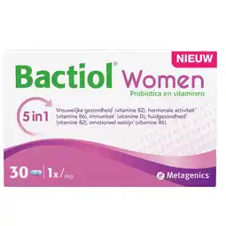 Holland & Barrett 2e product 50% korting | Metagenics Bactiol Women - 30 capsules aanbieding