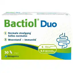 Holland & Barrett 2e product 50% korting | Metagenics Bactiol Duo - 30 capsules aanbieding