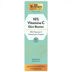 Holland & Barrett 1+1 gratis | De Tuinen 10% Vitamine C Glow Skinbooster - 30ml aanbieding