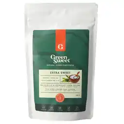 Holland & Barrett 2e product 50% korting | Green Sweet Suikervervanger Extra Sweet - 225g aanbieding
