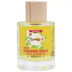 Holland & Barrett 2e product 50% korting | Lovea Amandelolie Bio - 50ml aanbieding