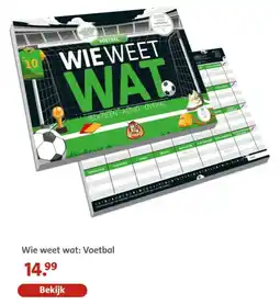 Bruna Wie weet wat: Voetbal aanbieding