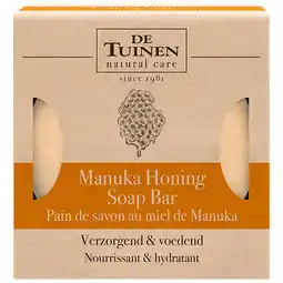 Holland & Barrett 1+1 gratis | De Tuinen Manuka Honing Soap Bar - 70g aanbieding