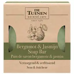 Holland & Barrett 1+1 gratis | De Tuinen Bergamot & Jasmijn Soap Bar - 70g aanbieding