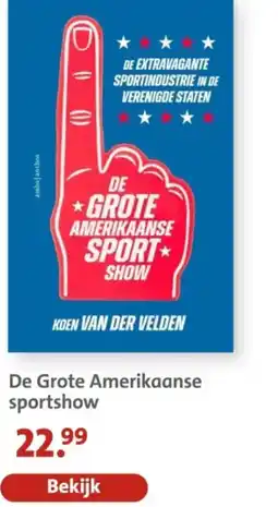 Bruna De Grote Amerikaanse sportshow aanbieding