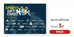 Bruna Sports Giftcard aanbieding