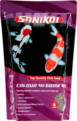 Intratuin Velda visvoer Sanikoi Colour Hi-Grow 6 mm 3 L aanbieding