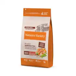 Zooplus Nature's Variety Healthy Grains Sterilized Adult Zalm - 3 kg aanbieding