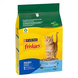 Zooplus PURINA Friskies Sterilized Kat met zalm, tonijn en groenten - Dubbelpak: 2 x 3 kg aanbieding