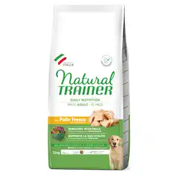 Zooplus 30% korting! 2 x Natural Trainer droogvoer voor honden - Maxi met Kip 2 x 12 kg aanbieding