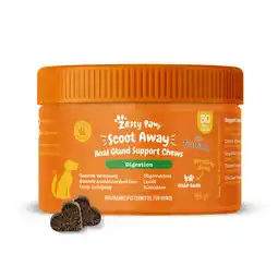 Zooplus 165g 50 Kau-snacks Zesty Paws Scoot Away Anal Gland Support Chews Supplementvoeding voor honden aanbieding