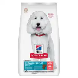 Zooplus 2.5 kg Adult Hypoallergenic Medium met Zalm Hill's Science Plan Hondenvoer aanbieding