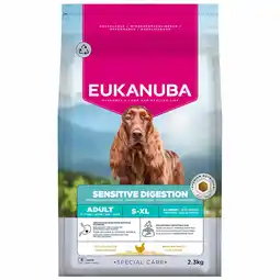 Zooplus Eukanuba Special Care Sensitive Digestion Adult - Dubbelpak: 2 x 2,3 kg aanbieding