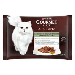 Zooplus 4x85g Eend/Gevogelte/Sardientjes/Forel Gourmet à La Carte Kattenvoer aanbieding