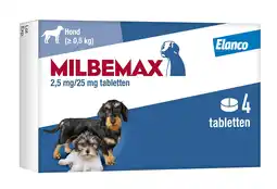 Zooplus 4 stuks voor honden (5-25kg) Milbemax Kauwtabletten aanbieding