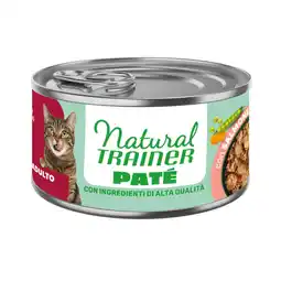 Zooplus 18x 85g Natural Trainer zalm nat kattenvoer aanbieding