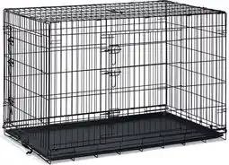 Intratuin Beeztees hondenbench zwart 123 x 77,5 x 83,5 cm aanbieding
