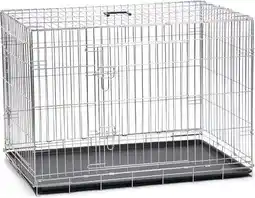 Intratuin Beeztees hondenbench zilver 107 x 34 x 70 x 76 cm aanbieding