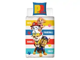 Lidl Kinder dekbedovertrek 140 x 200 cm (Paw Patrol) aanbieding
