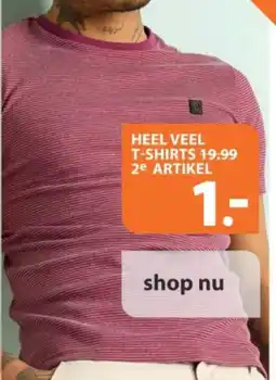 terStal Heel veel t-shirts aanbieding