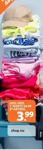 terStal Heel veel t-shirts aanbieding