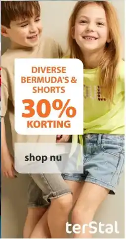 terStal Diverse bermuda's & shorts aanbieding