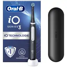 MediaMarkt Oral-b Io3 Zw Elektrische Tandenborstel Zwart aanbieding