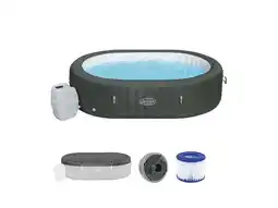 Lidl Bestway Opblaasbare hottub LAY-Z-SPA XXL Mauritius AirJet aanbieding