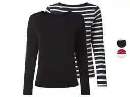 Lidl esmara Set van 2 dames longsleeves aanbieding