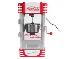 Lidl Coca Cola Popcornmaker SNP-27CC - RVS ketel - 310 W aanbieding