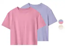 Lidl Esmara Kids Set van 2 kinder T-shirts aanbieding