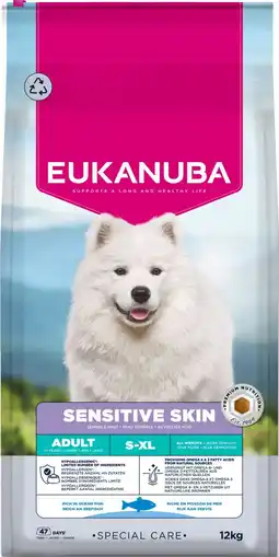 Pets Place Eukanuba Special Care Gevoelige Huid - Hondenvoer - Oceaanvis 12 kg aanbieding