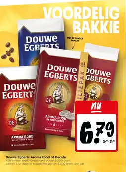 Jumbo Douwe Egberts Aroma Rood of Decafé aanbieding