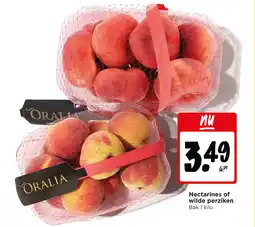 Jumbo Nectarines of wilde perziken aanbieding