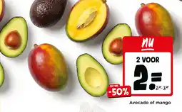 Jumbo Avocado of mango aanbieding