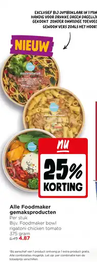Jumbo Alle Foodmaker gemaksproducten aanbieding