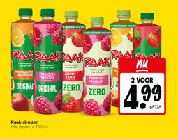 Jumbo Raak siropen aanbieding