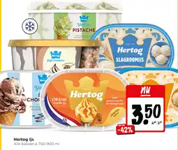 Jumbo Hertog ijs aanbieding